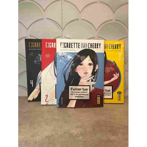 Manga : Cigarette And Cherry / Tomes 1 A 4