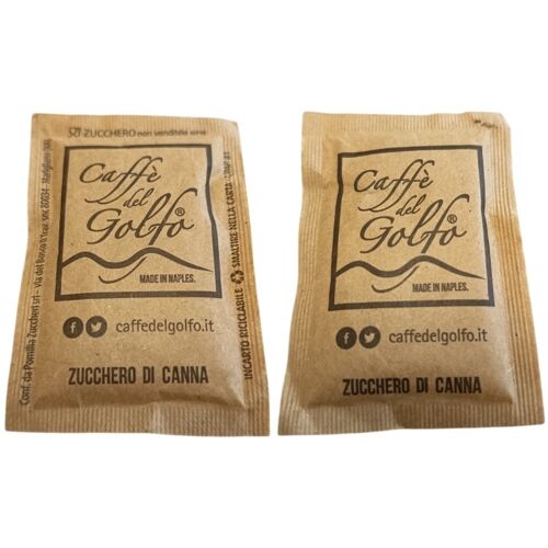 Italie Sachet Sucre Sugar Caffé De Golfo Made In Naples Rp829
