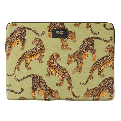 Wouf Housseptop Daily 15-16 Pouces Avo Leopard