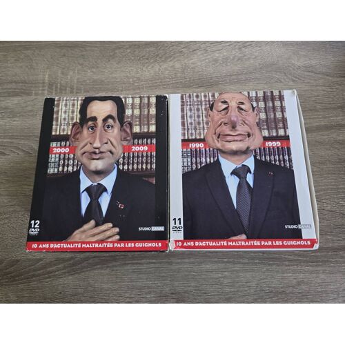 Coffret Dvd Les Guignols De L'Info Années 1990 + 2000 Neuf