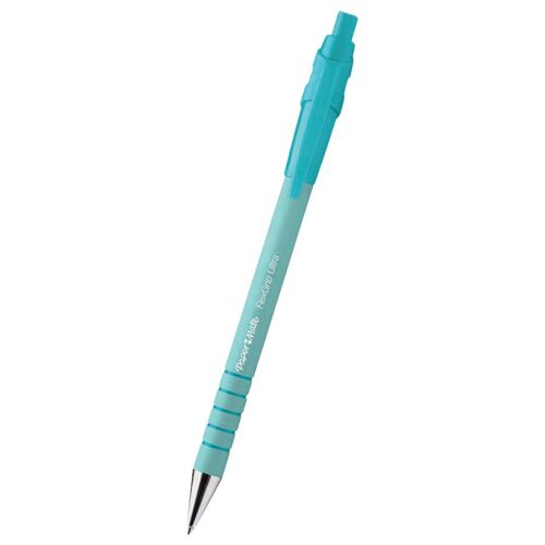Papermate Flexgrip Ultra Pastel Noir Stylo À Bille Moyen 5 Pièces