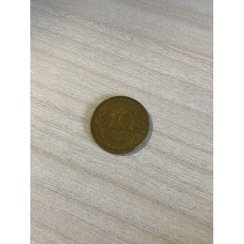 Pièce De Monnaie - France - 10 Centimes - 1977