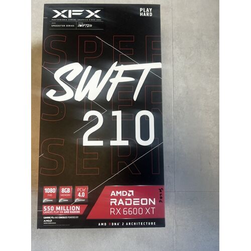 Carte graphique XFX Speedster SWFT210 AMD Radeon RX 6600 XT 8 Go Ex-mining très Bon état