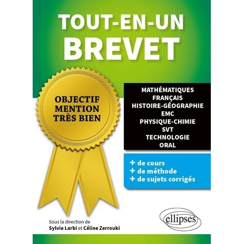 Tout-En-Un Brevet - Mathématiques, Français, Histoire-Géographie Emc, Physique-Chimie, Svt, Technologie Oral