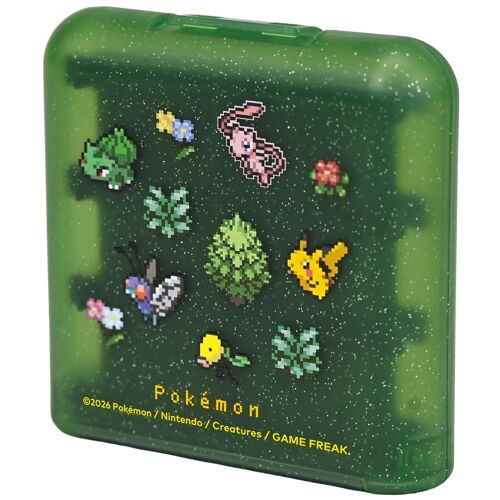 Hori Boîtier de 24 jeux (PIXEL Vert) pour Nintendo Switch 2