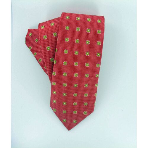 Cravate Fleurs Rouges