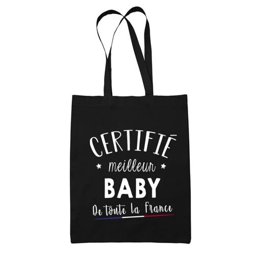 Tote bag Baby Homme certifié France | Idée Cadeau Sac cabas Bandoulière, Sac de Plage, Sac à Main | Imprimé en France