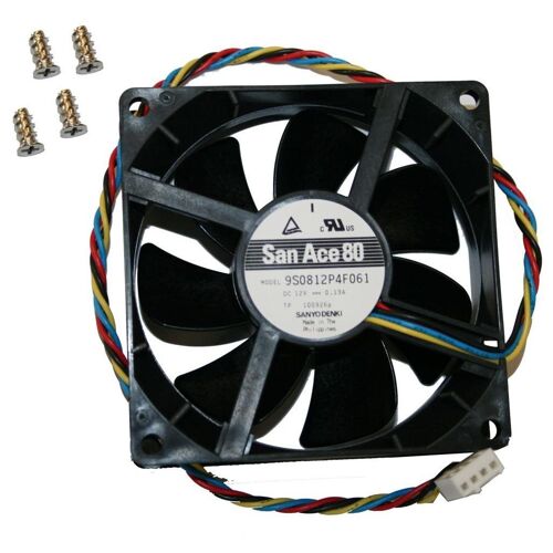 Supermicro FAN-0113L4 système de refroidissement d'ordinateur Boitier PC Ventilateur 8 cm Noir