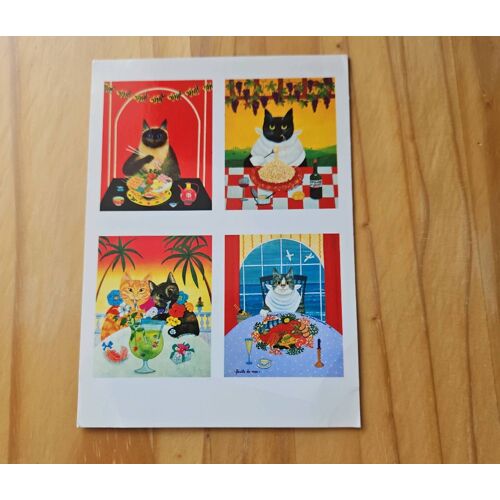 Carte Postale Chats