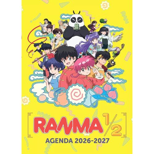 Agenda Scolaire 2026-2027 Ranma 1,2
