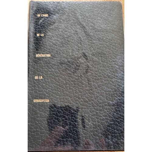 De L’Âme, De La Génération, De La Corruption Par Aristote - Collection Les Portiques N°96 - Le Club Français Du Livre 1969