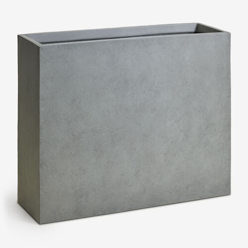 Maceterre Rectangulaire D'extérieur En Ciment Neyrua 85 X 30 X 70 Cm