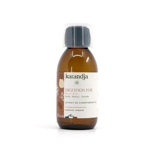 Extrait De Champignons Bio Mycotriplex - Digestion Et Foie Karandja - 150 Ml Vitamines Et Complements 