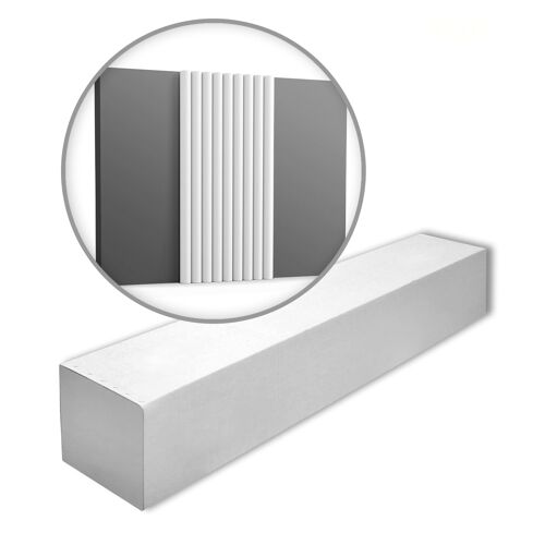 Orac Decor WX218-box FLUTE XL 1 carton 9 pièces 3d panneau mural Lambris mural design moderne | 18 m