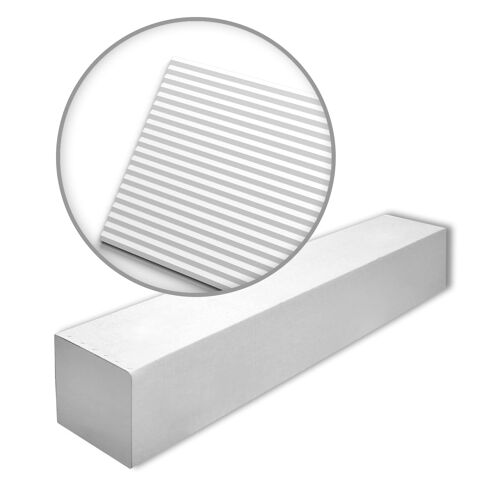 NMC PLISSÉ S 2600-box WALLSTYL Noel Marquet 1 carton 6 pièces 3d panneau mural Lambris mural design moderne | 15,6 m