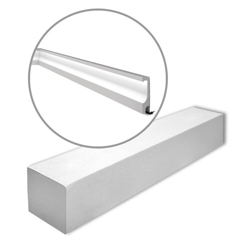 NMC IL14-box WALLSTYL Noel Marquet 1 carton 15 pièces Plinthe Planchette design moderne | 30 m