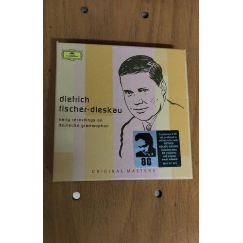 Dietrich Fischer-Dieskau. Premiers Enregistrements Chez Deutsche Gramophone
