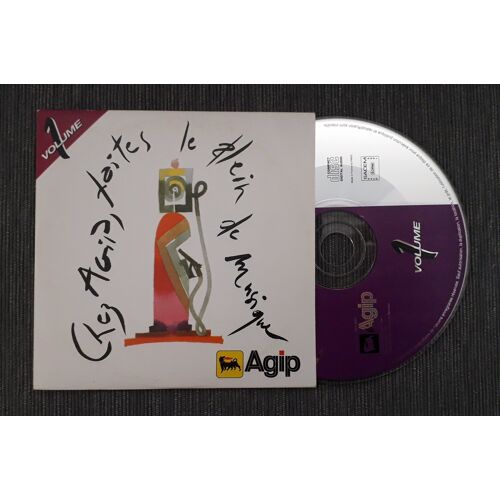 Chez Agip Faites Le Plein De Musique Vol. 1 Avec Johnny Hallyday Et Nino Ferrer - Cd Rare 2 Titres