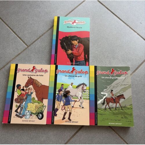 Lot De 4 Livres Jeunesse Grand Galop 
