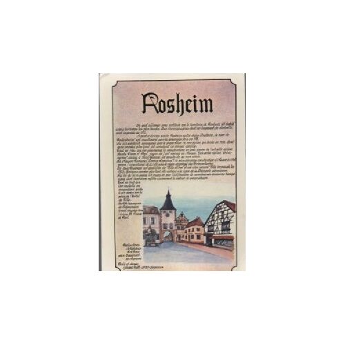 Carte Postale Rosheim 67 Bas-Rhin