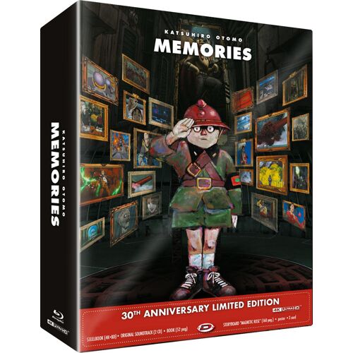 Memories - Édition Limitée 30ème Anniversaire - 4k Ultra Hd + Blu-Ray + Dvd + 2 Cd Bof + Goodies - Boîtier Métal Steelbook®
