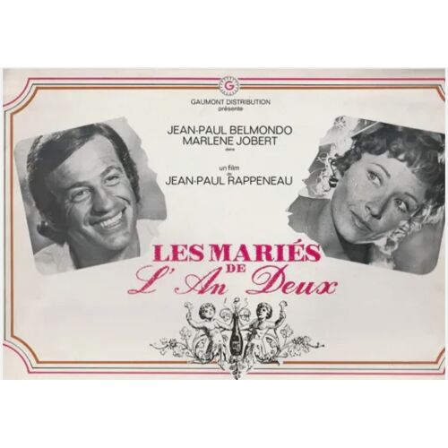 Les Mariés De L An Deux / 2: Dossier De Presse Du Film De Jean Paul Rappeneau Avec Jean Paul Belmondo, Marlene Jobert, Laura Antonelli, Sami Frey - 1971