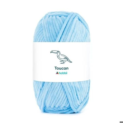 Hobbii Toucan Super Bulky 100% Polyester Col 21 Sky Blue 100 G 120 M