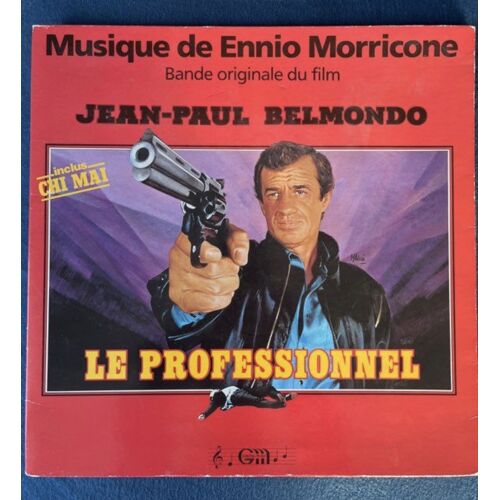 Disque 33 T Vinyle Bande Originale Du Film Le Professionnel 
