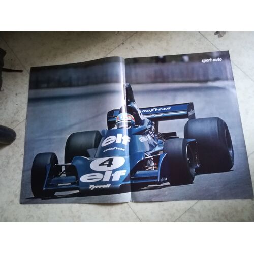 Poster Depailler Tyrrell 007 1976
