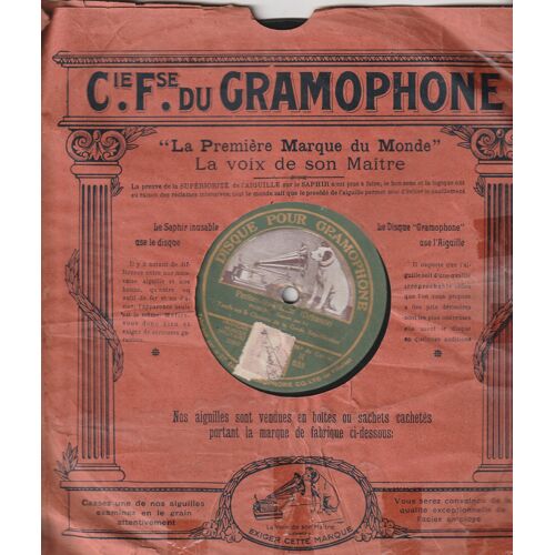 78 Rpm - Tambours Et Clairons De La Garde Republicaine - Le Clairon De La Victoire - Perthes-Les-Hurlus - (Village Disparu) Defrance 235012 -