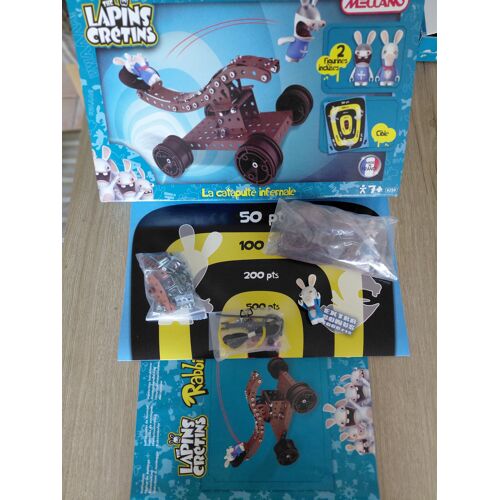Lapins crétins: La catapulte infernale - Jeu de Construction Meccano 896250