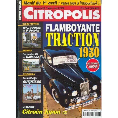 Citropolis 20 Traction Avant Renard,Bugnot,D Special,