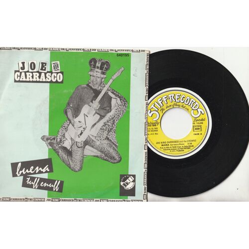 45 Sp Joe King Carrasco And The Crowns Buena -Tuff Enuff Stiff Records 640 195 1980
