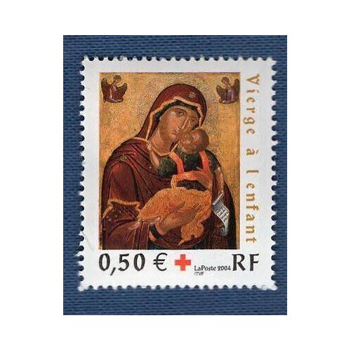 Au Profit De La Croix Rouge : Fêtes De Fin D'Année : Vierge À L'Enfant Année 2004 N° 3717 Yvert Et Tellier Luxe