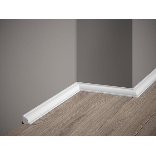 Plinthe décorative en polyuréthane ¿ hauteur 21 mm (réf. ARK-PLI002)