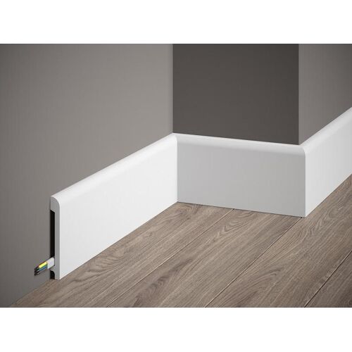 Plinthe décorative en polyuréthane ¿ hauteur 99 mm (réf. ARK-PLI018)