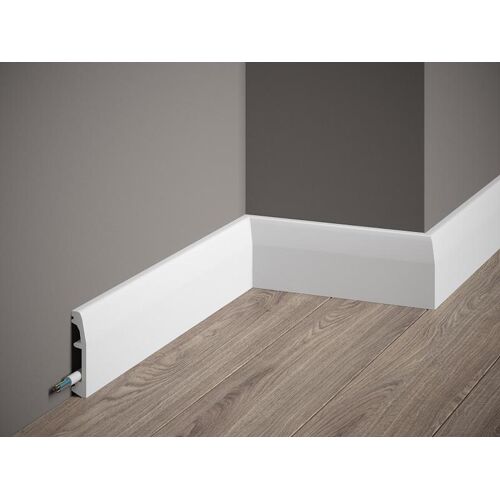 Plinthe décorative en polyuréthane ¿ hauteur 69 mm (réf. ARK-PLI013)