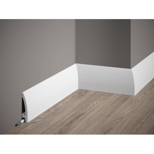 Plinthe décorative en polyuréthane ¿ hauteur 80 mm (réf. ARK-PLI015)