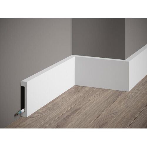 Plinthe décorative en polyuréthane ¿ hauteur 100 mm (réf. ARK-PLI026)