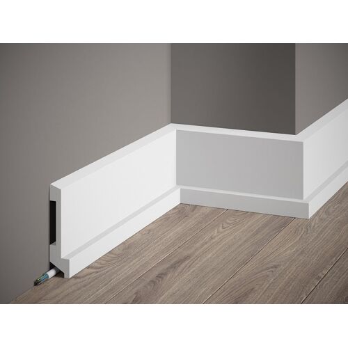 Plinthe décorative en polyuréthane ¿ hauteur 110 mm (réf. ARK-PLI036)