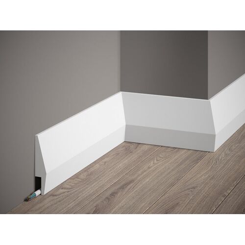 Plinthe décorative en polyuréthane ¿ hauteur 100 mm (réf. ARK-PLI039)