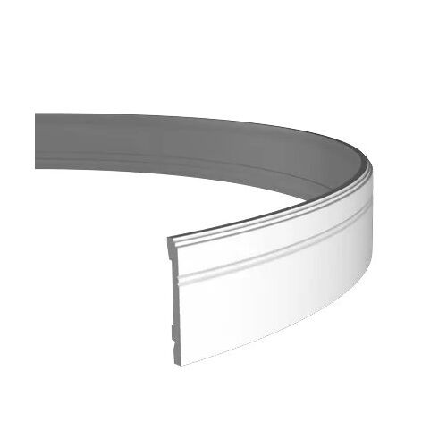 Plinthe décorative en polyuréthane flexible ¿ hauteur 110 mm (réf. ARK-PLI052)
