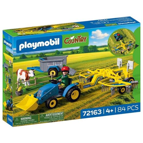 Playmobil Country 72163 - Petit tracteur équipé d'une faucheuse à foin