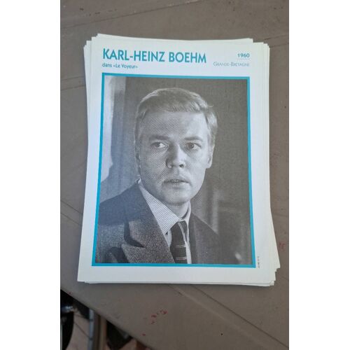 Karl-Heinz Boehm Dans : Le Voyeur