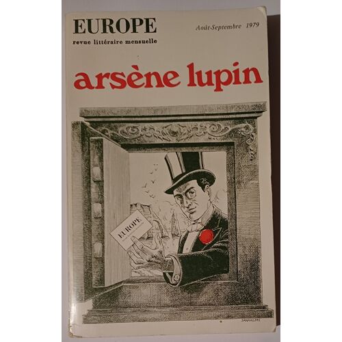 Revue Europe 1979 Arsene Lupin Maurice Leblanc