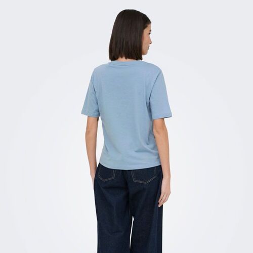 Tee Shirt Col Rond Rex Coton Femme Jdy