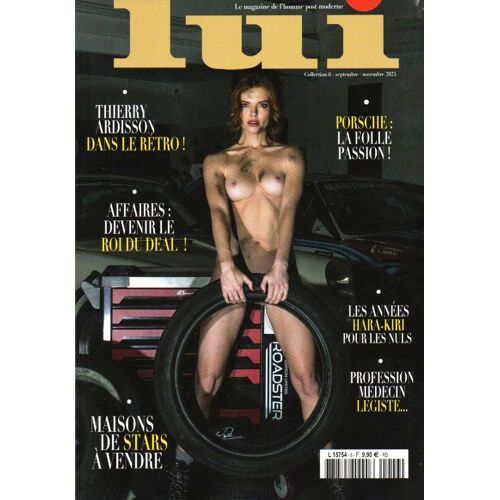 Lui Magazine 6 09.2025 Thierry Ardisson/Porsche/Hara Kiri