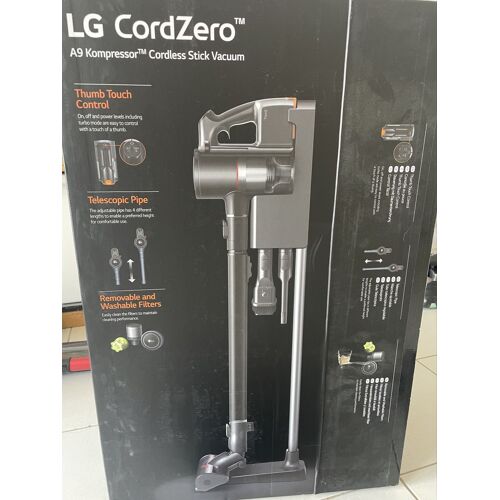 Aspirateur balai sans fil LG CordZero A9 Kompressor en très bon état, quasi neuf