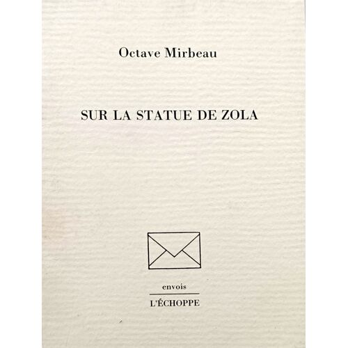 Sur La Statue De Zola