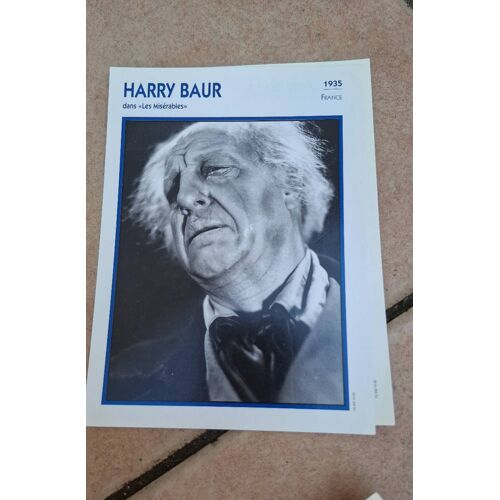Harry Baur Dans : Les Misérables